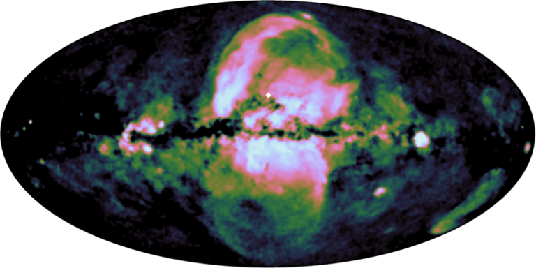 eROSITA finds large-scale bubbles in the halo of the Milky Way