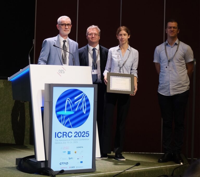 ECAP researcher Dr. Alison Mitchell awarded Shakti Duggal Award at the 2025 International Cosmic Ray Conference